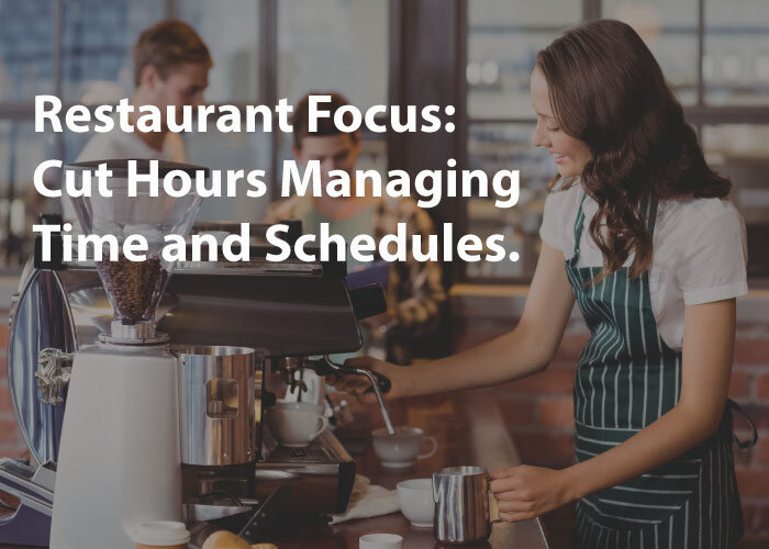 Restaurant Time and Scheduling